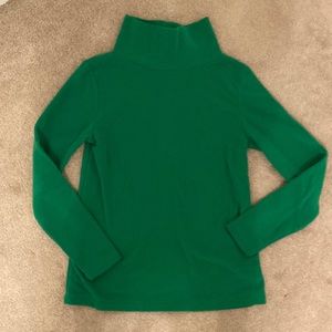 Dudley Stephens Greenpoint Turtleneck Green XS Terry Fleece
